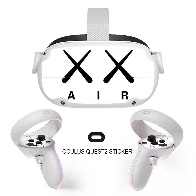 Anime VR Headset Skin Oculus Quest2 Sticker Vinyl, The Decal for Oculus Quest VR Headset, Oculus Quest 2 Accessories