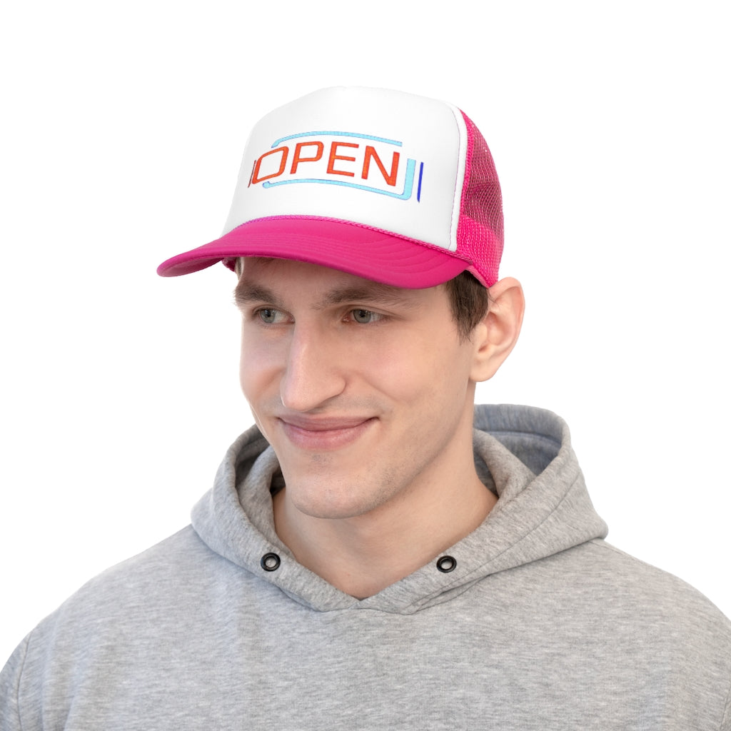 Open Trucker Caps