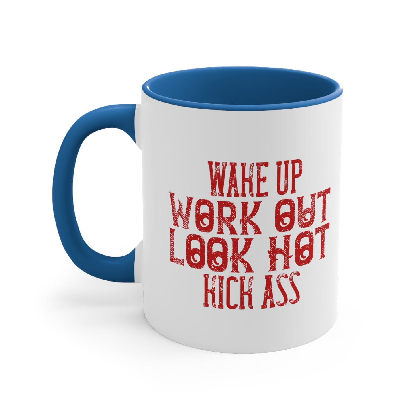 Wake Up Accent Coffee Mug, 11oz