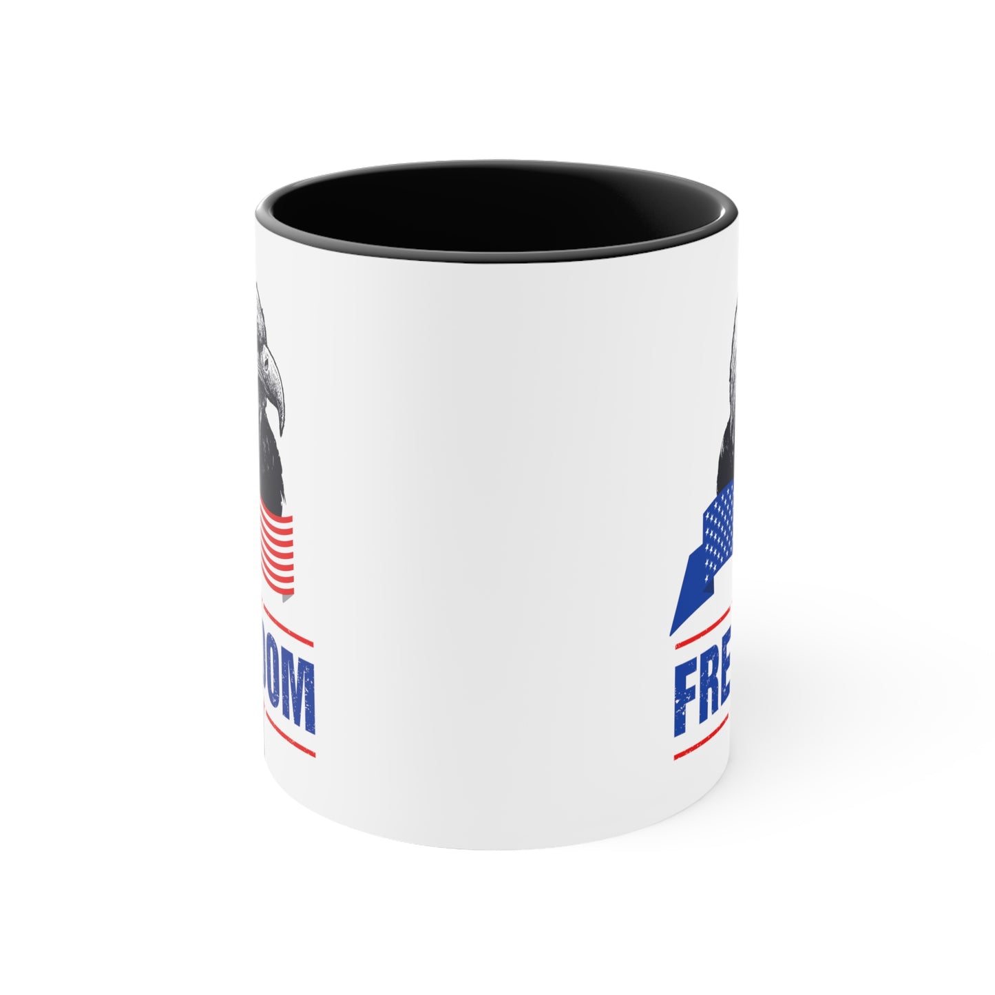 Freedom Eagle Accent Coffee Mug, 11oz