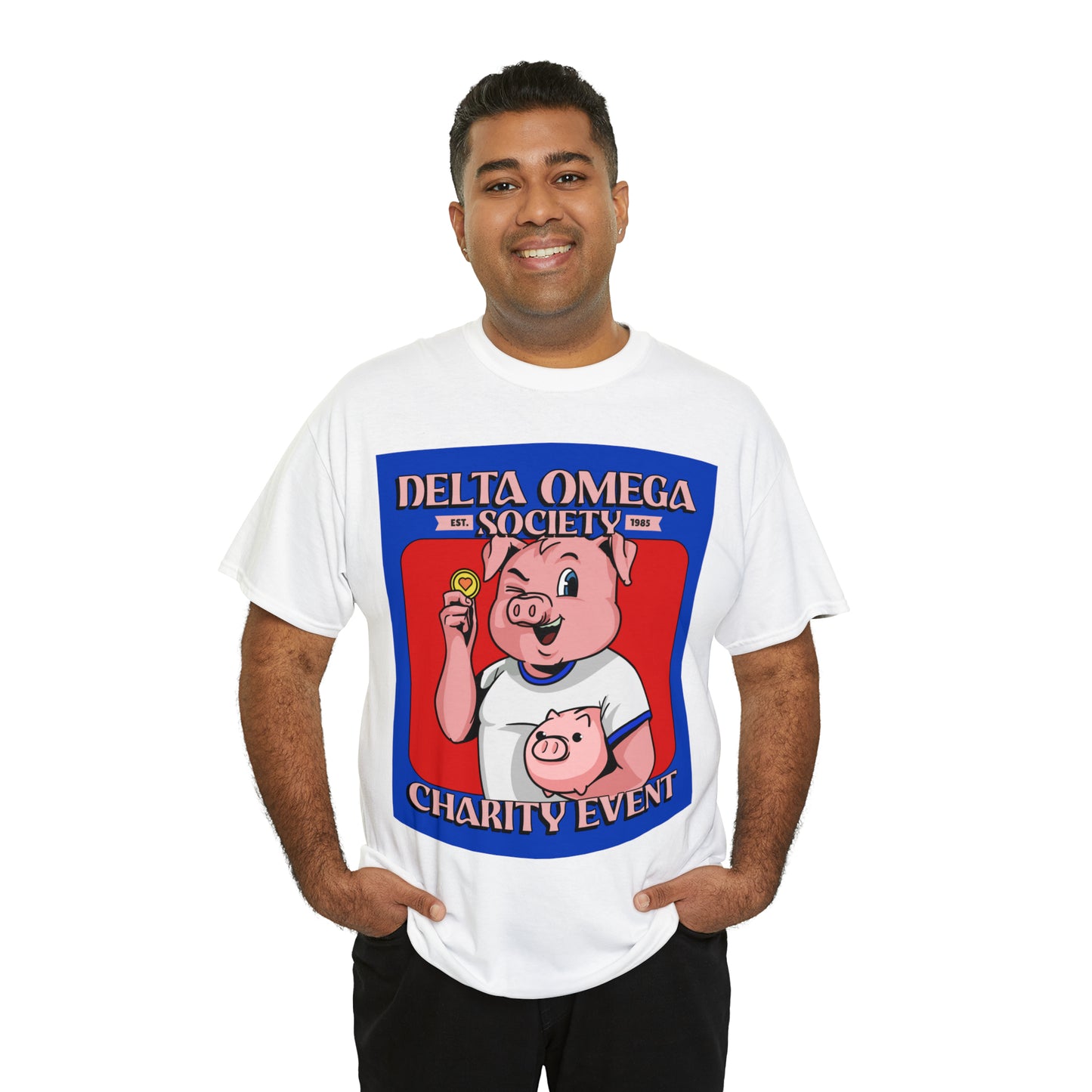 Delta Omega,  Heavy Cotton Tee