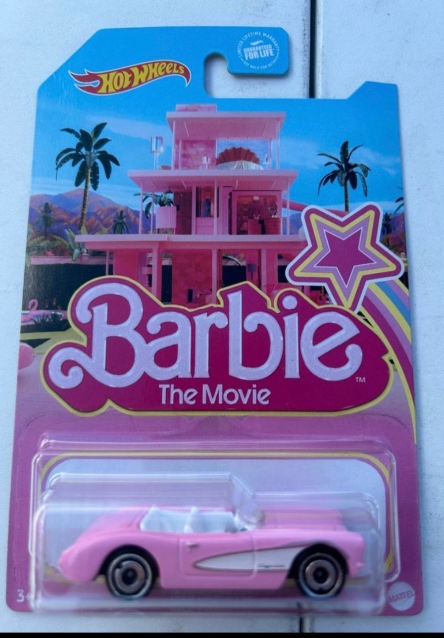 HW 2023 Barbie the Movie 1956 Corvette pink