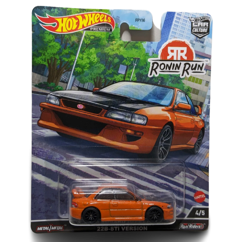 HW Car Culture Ronin Run - '98 Subaru Impreza