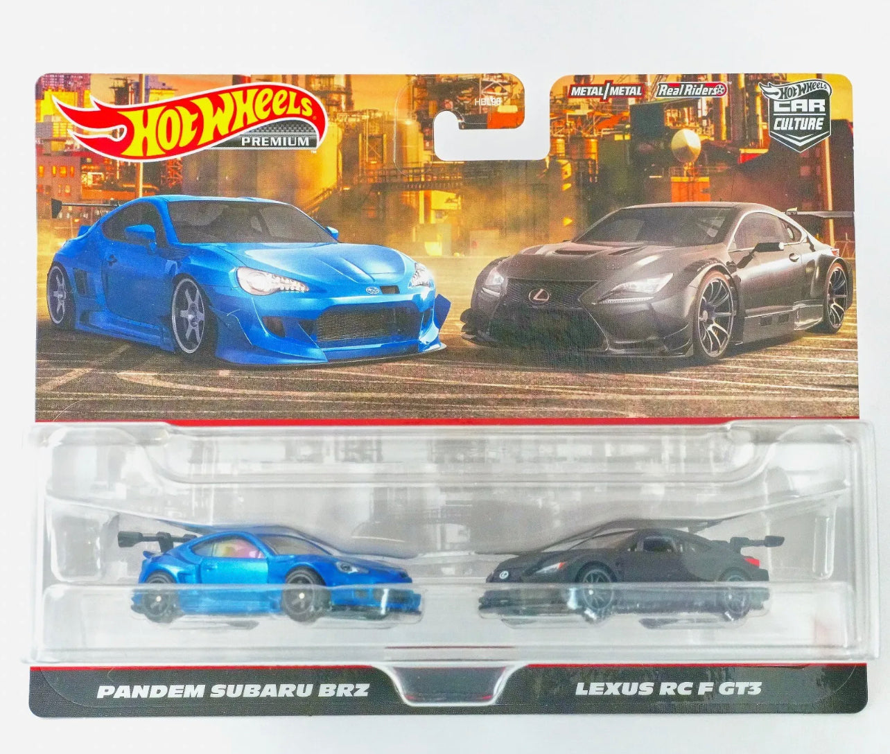 HW Pandem Subaru BRZ Lexus RC F GT | Car Culture 2 Pack