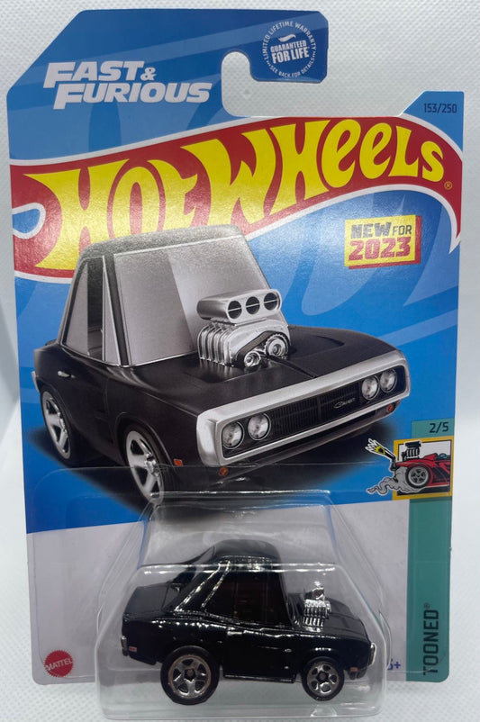 HW Toned 1970 Dodge Charger black (Fast & Furious)
