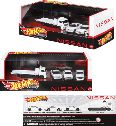 HW Diorama Garage Set NISSAN Skyline