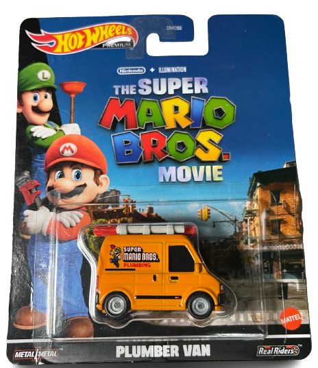 HW NT  SUPER MARIO BROS. MOVIE, PLUMBER VAN.