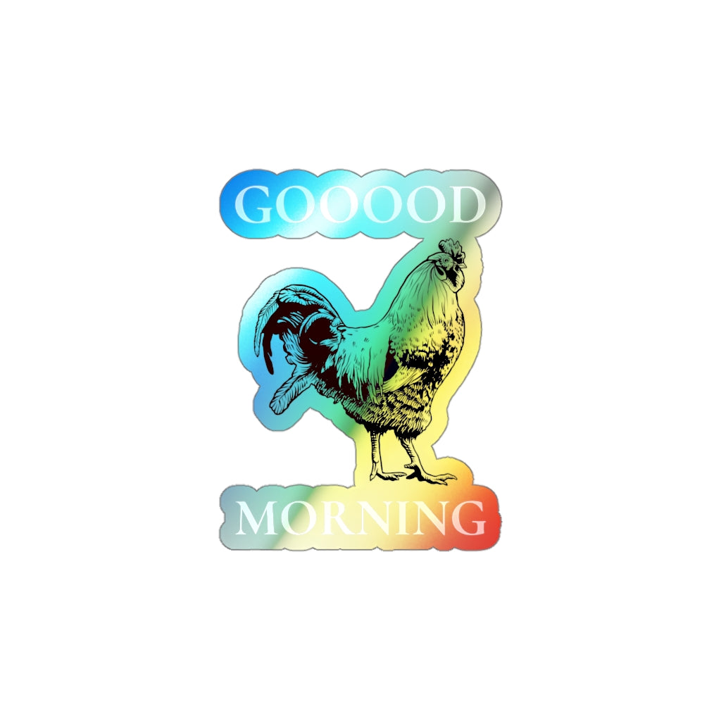 Moring Cock Stickers