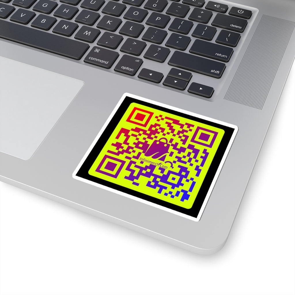 Infinimerch QR Code Stickers