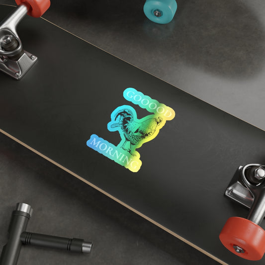 Moring Cock Stickers