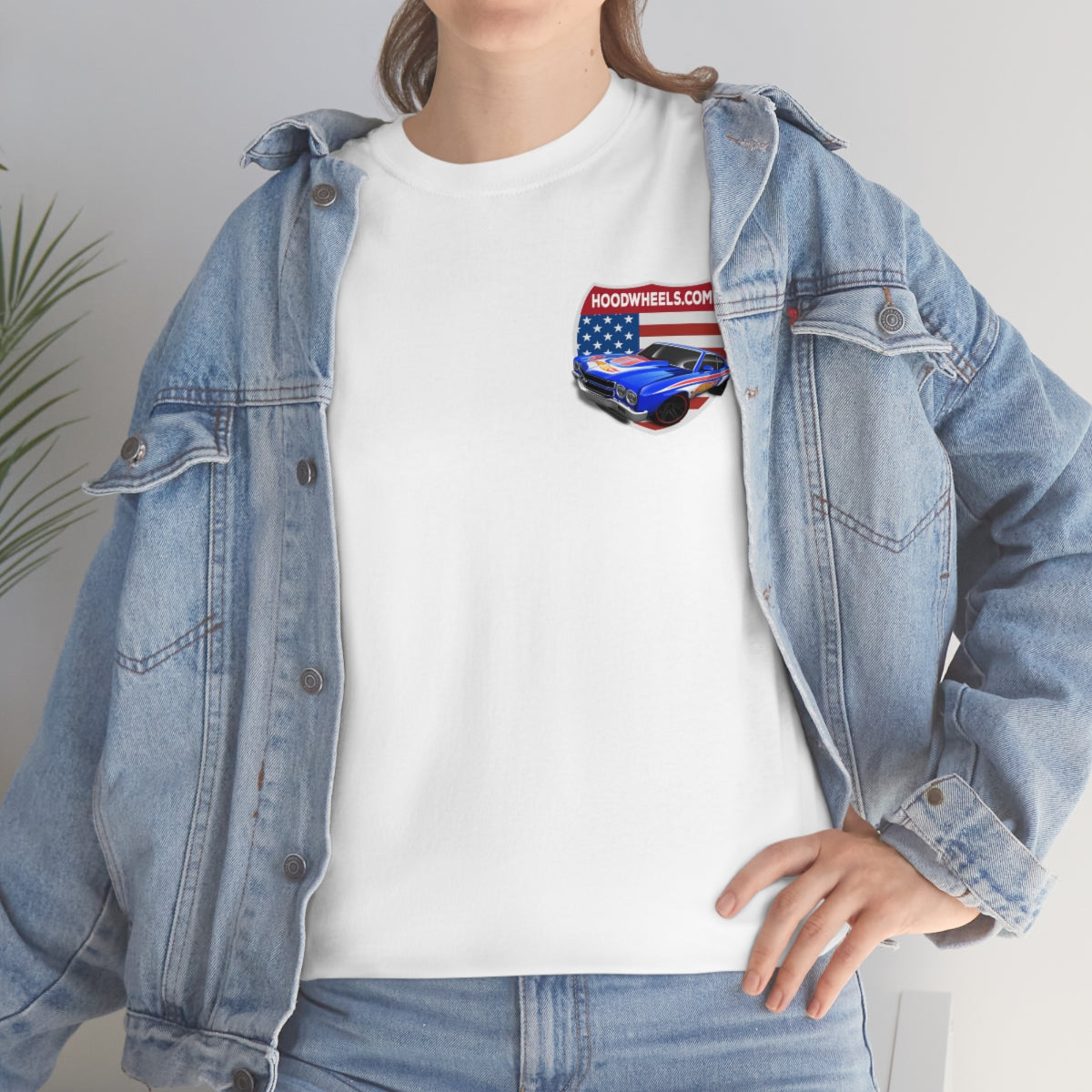 HOODWHEELS.COM  Heavy Cotton Tee