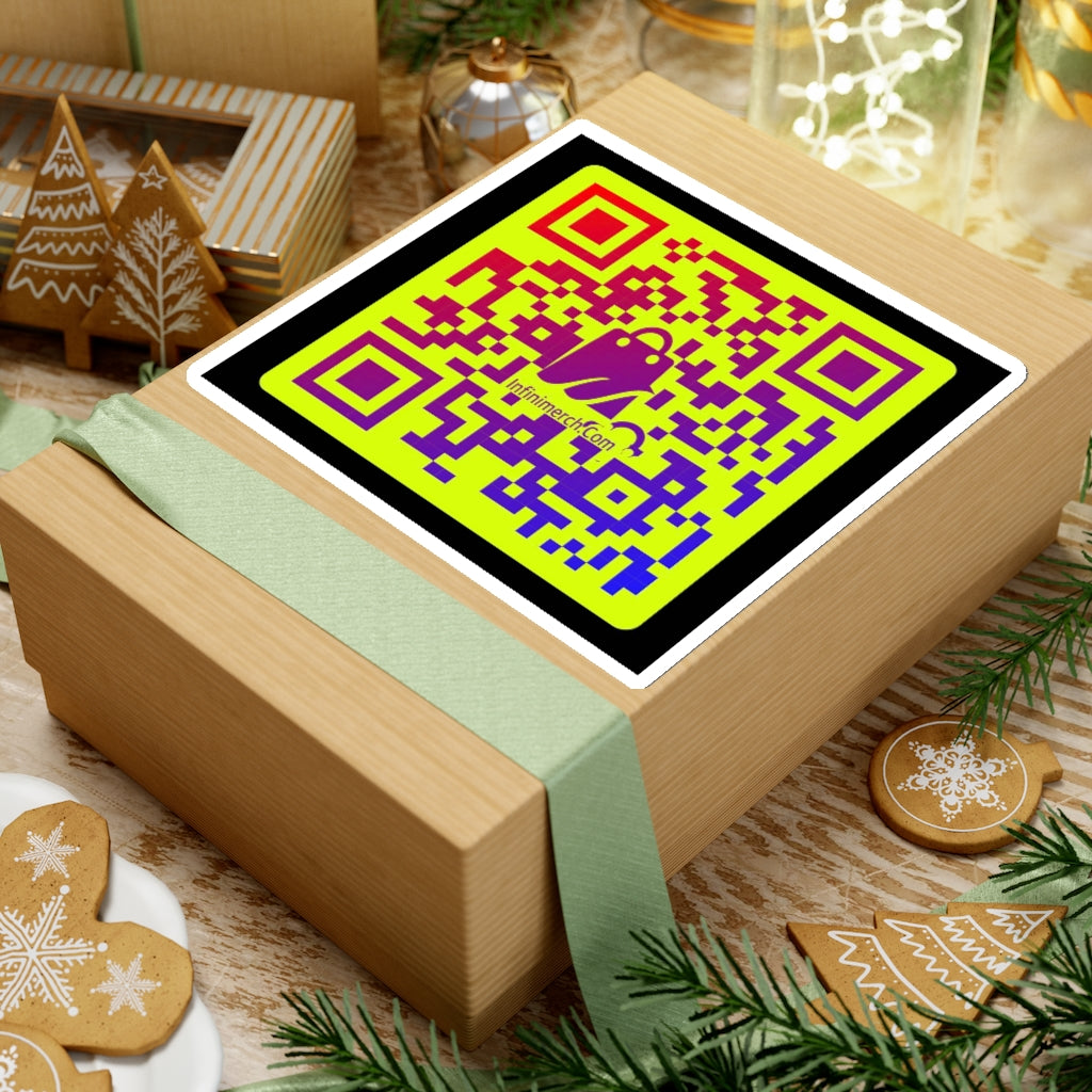 Infinimerch QR Code Stickers