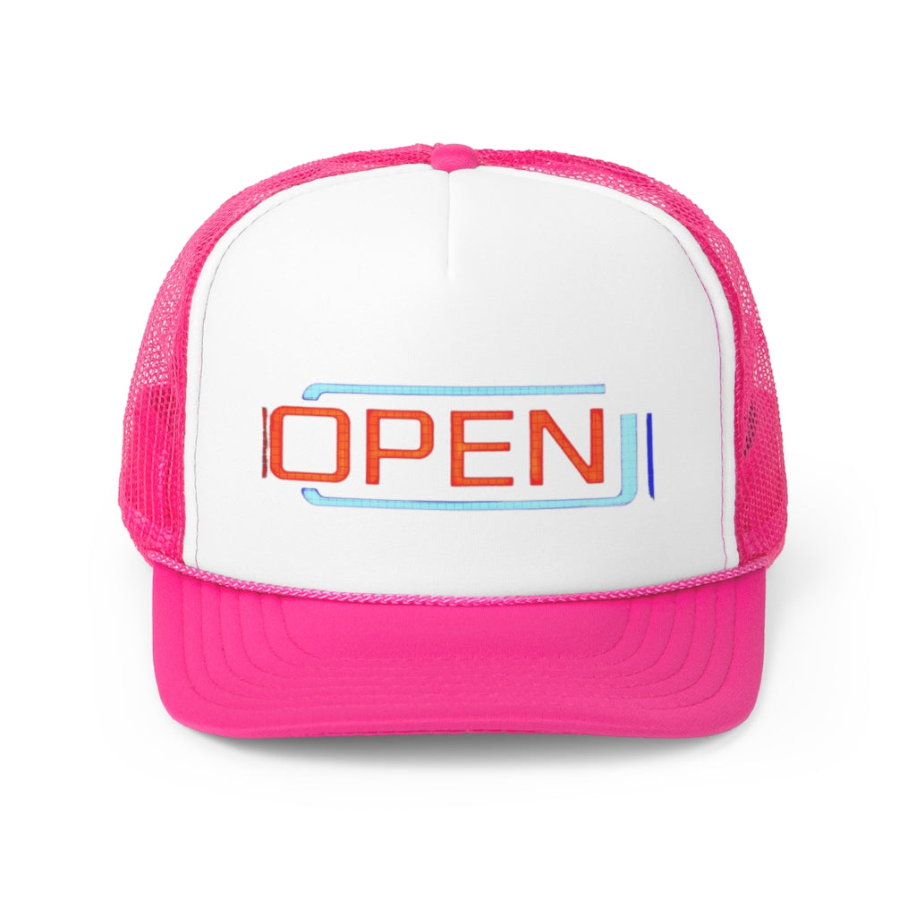 Open Trucker Caps
