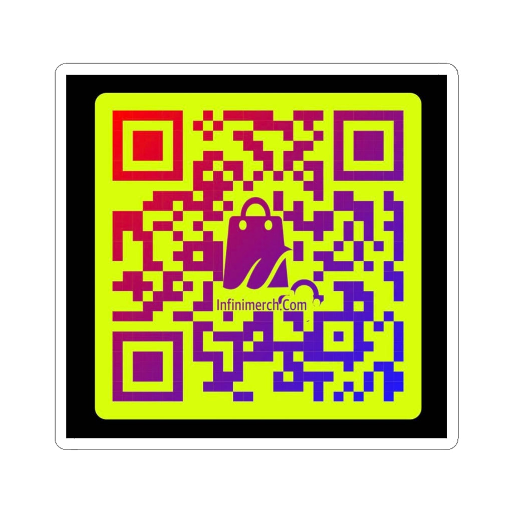 Infinimerch QR Code Stickers