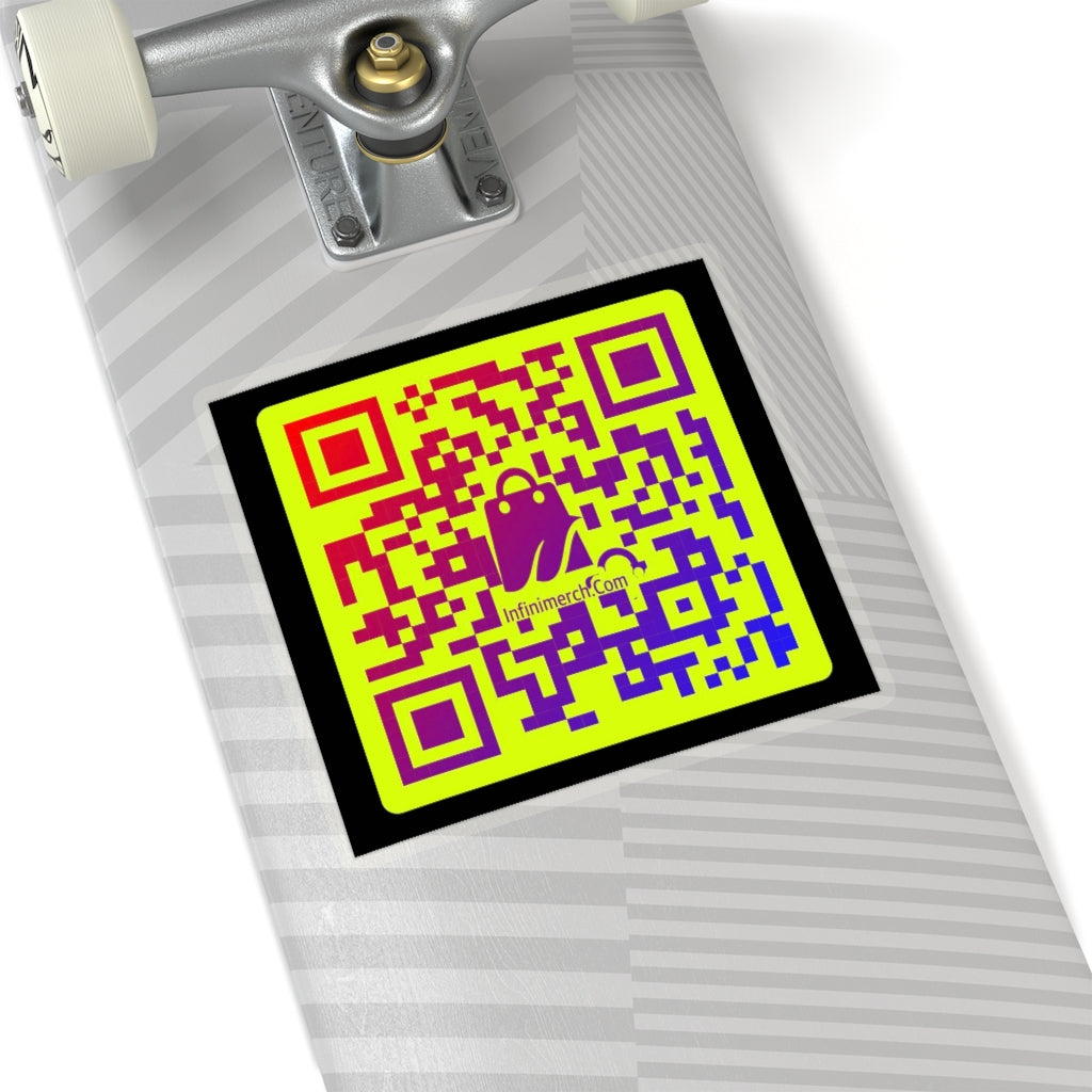 Infinimerch QR Code Stickers