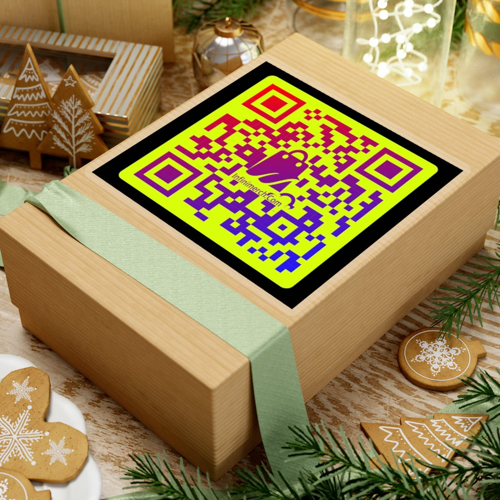 Infinimerch QR Code Stickers
