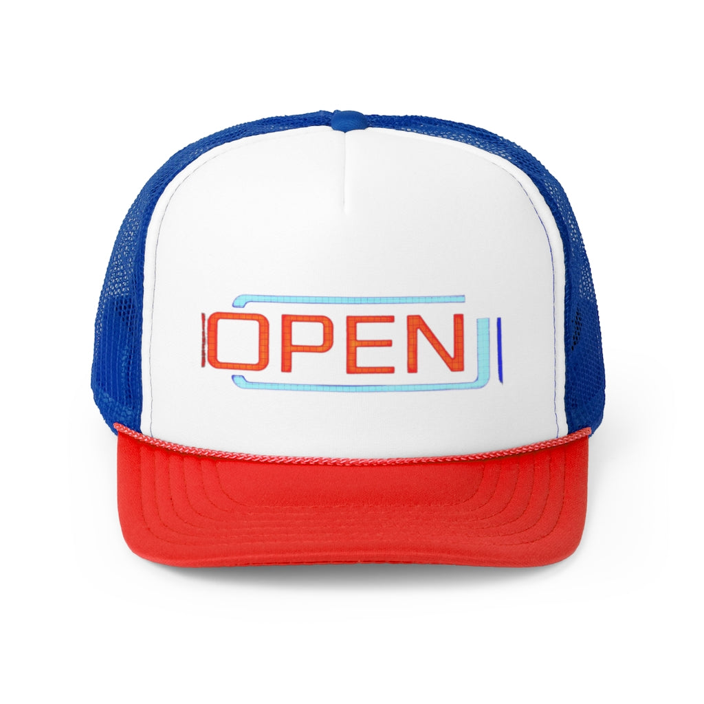 Open Trucker Caps