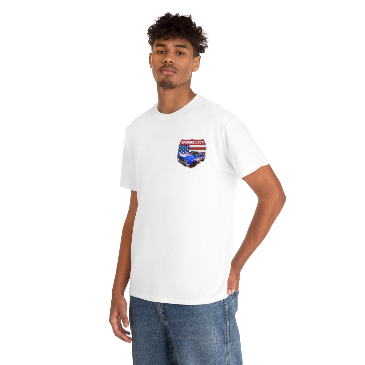 HOODWHEELS.COM  Heavy Cotton Tee
