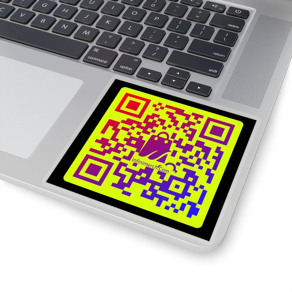 Infinimerch QR Code Stickers