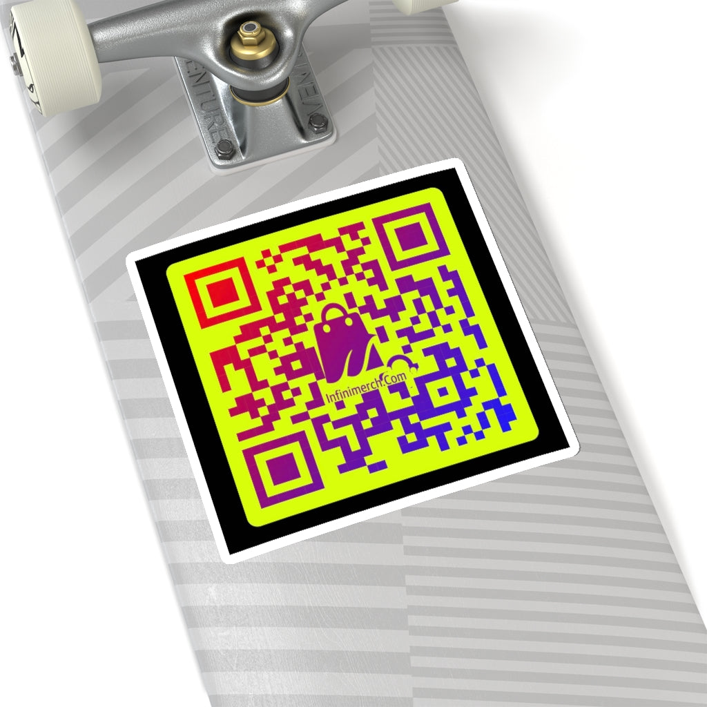 Infinimerch QR Code Stickers