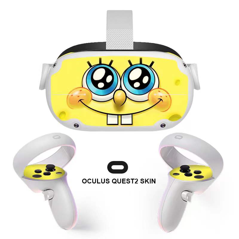 Anime VR Headset Skin Oculus Quest2 Sticker Vinyl, The Decal for Oculus Quest VR Headset,  Oculus Quest 2 Accessories
