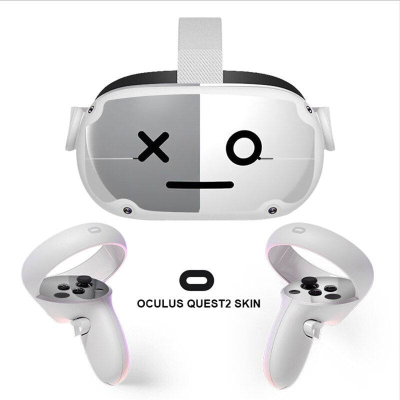 Anime VR Headset Skin Oculus Quest2 Sticker Vinyl, The Decal for Oculus Quest VR Headset,  Oculus Quest 2 Accessories