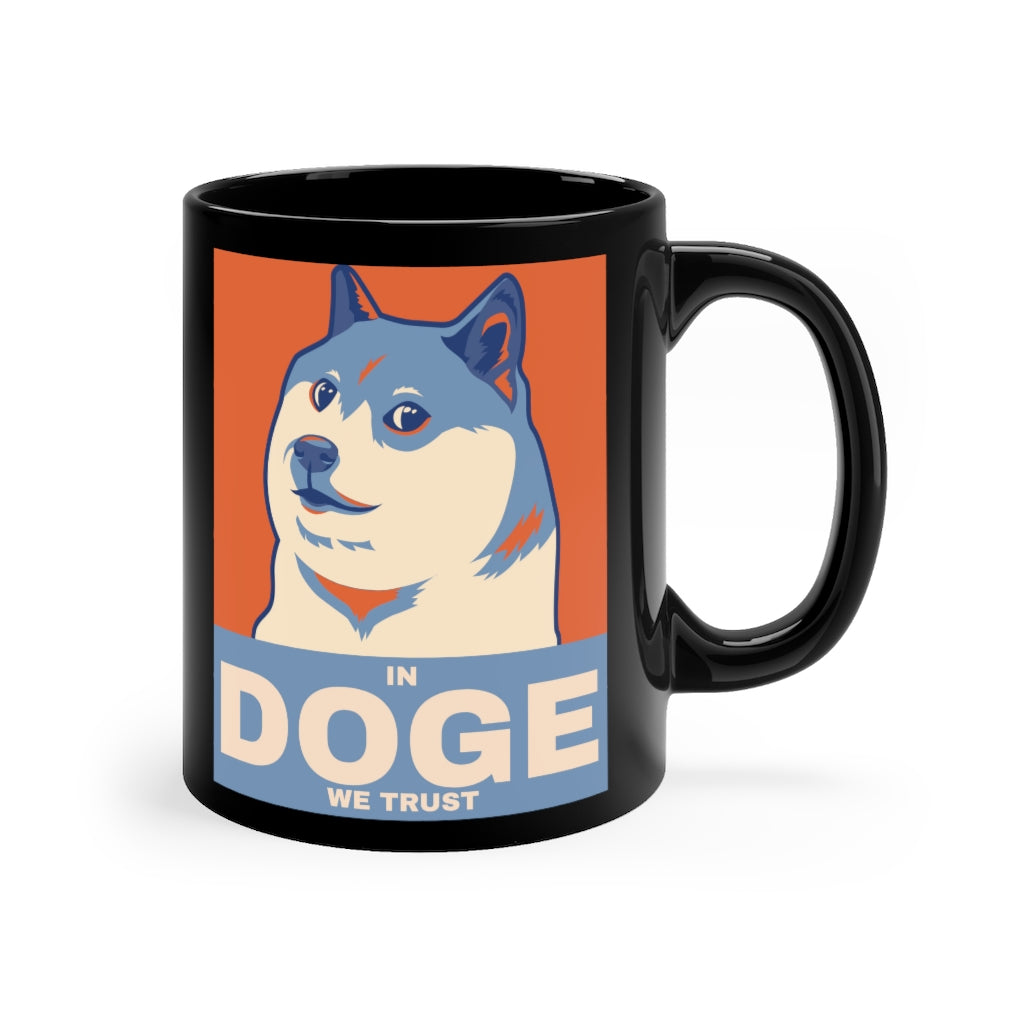 In Doge We Trust mug 11oz