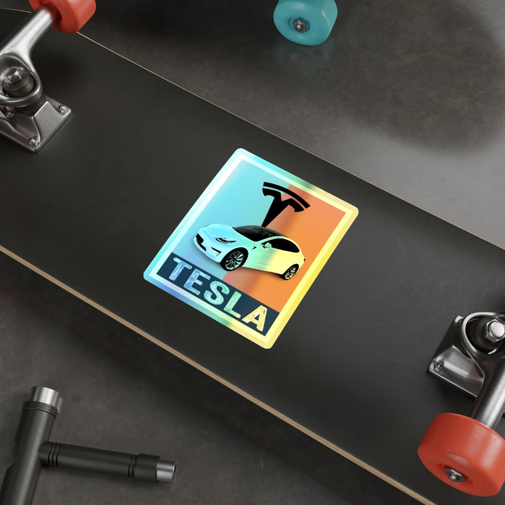 E-Car Holographic Stickers