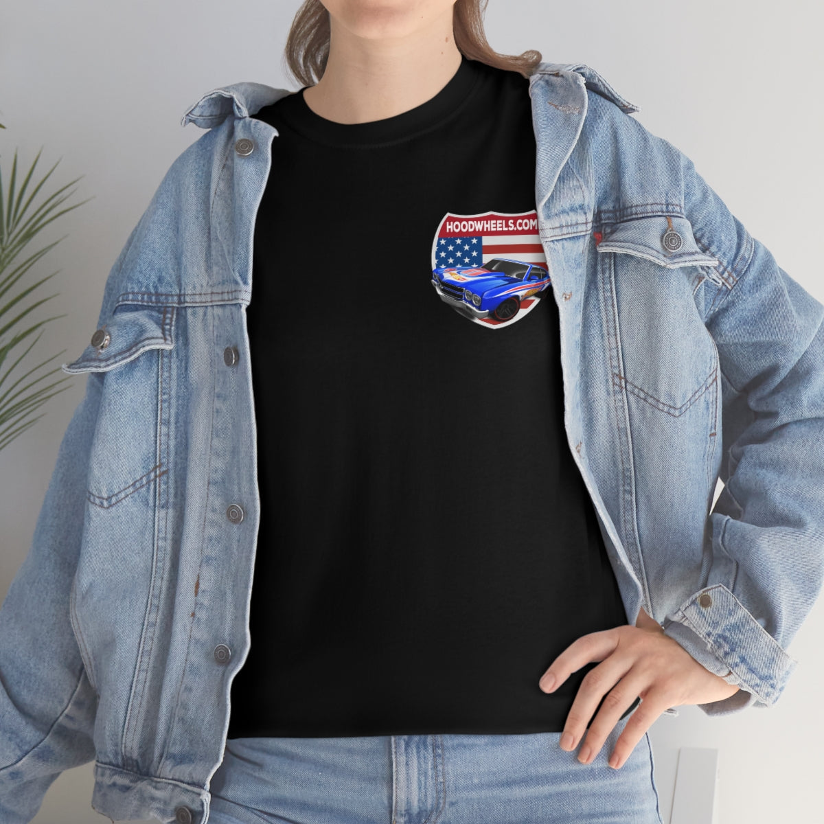 HOODWHEELS.COM  Heavy Cotton Tee