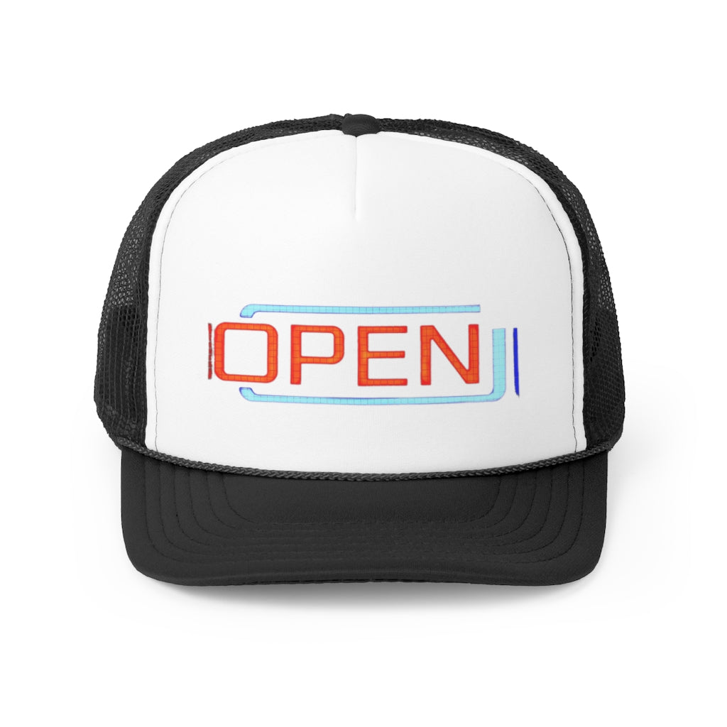 Open Trucker Caps
